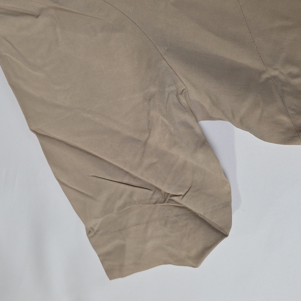 Chic Beige Midi Dress Lage - Picture 7 of 8